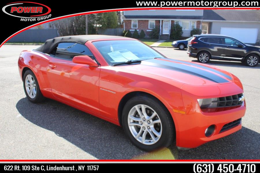 2013 Chevrolet Camaro 2dr Conv LT w/1LT, available for sale in Lindenhurst, New York | Power Motor Group. Lindenhurst, New York 2013 Chevrolet Camaro 2dr Conv LT w/1LT, available for sale in Lindenhurst, New York | Power Motor Group. Lindenhurst, New York