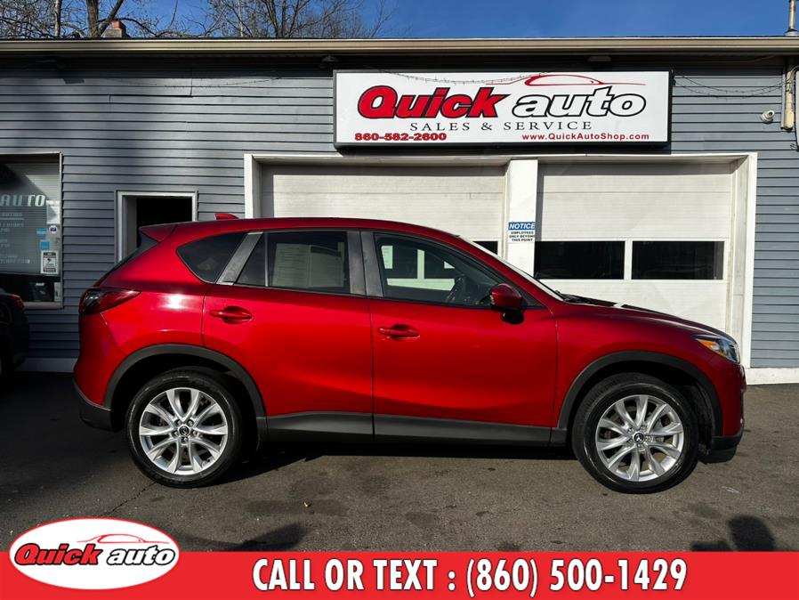 2015 Mazda CX-5 AWD 4dr Auto Grand Touring, available for sale in Bristol, Connecticut | Quick Auto LLC. Bristol, Connecticut 2015 Mazda CX-5 AWD 4dr Auto Grand Touring, available for sale in Bristol, Connecticut | Quick Auto LLC. Bristol, Connecticut