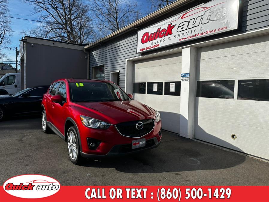 2015 Mazda CX-5 AWD 4dr Auto Grand Touring, available for sale in Bristol, Connecticut | Quick Auto LLC. Bristol, Connecticut 2015 Mazda CX-5 AWD 4dr Auto Grand Touring, available for sale in Bristol, Connecticut | Quick Auto LLC. Bristol, Connecticut