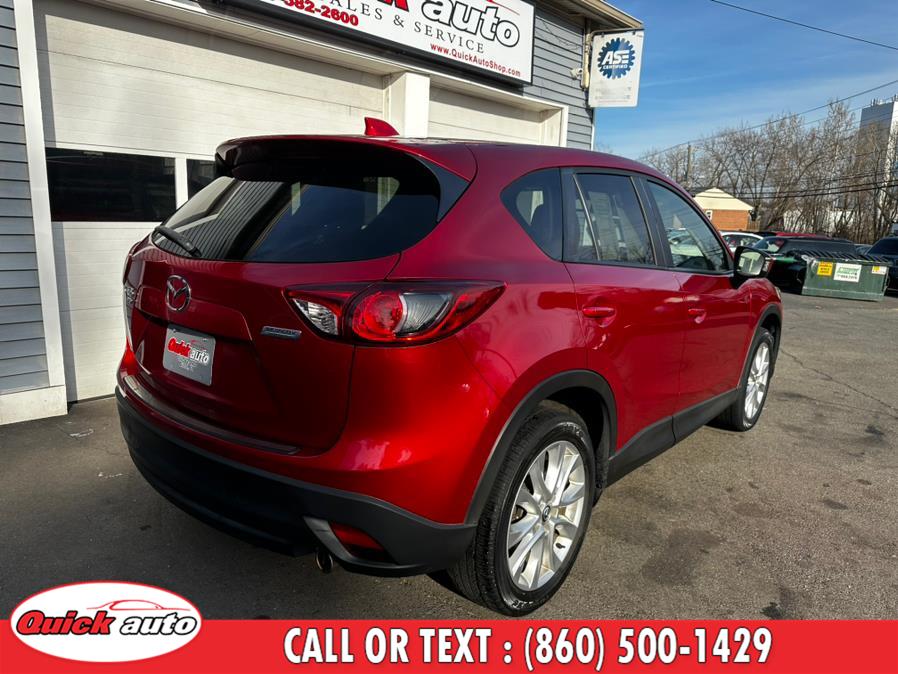 2015 Mazda CX-5 AWD 4dr Auto Grand Touring, available for sale in Bristol, Connecticut | Quick Auto LLC. Bristol, Connecticut 2015 Mazda CX-5 AWD 4dr Auto Grand Touring, available for sale in Bristol, Connecticut | Quick Auto LLC. Bristol, Connecticut