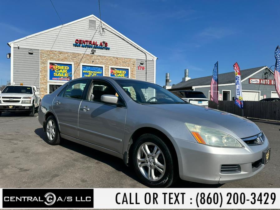 2007 Honda Accord Sdn 4dr I4 AT LX SE, available for sale in East Windsor, Connecticut | Central A/S LLC. East Windsor, Connecticut