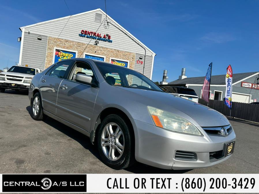 2007 Honda Accord Sdn 4dr I4 AT LX SE, available for sale in East Windsor, Connecticut | Central A/S LLC. East Windsor, Connecticut 2007 Honda Accord Sdn 4dr I4 AT LX SE, available for sale in East Windsor, Connecticut | Central A/S LLC. East Windsor, Connecticut