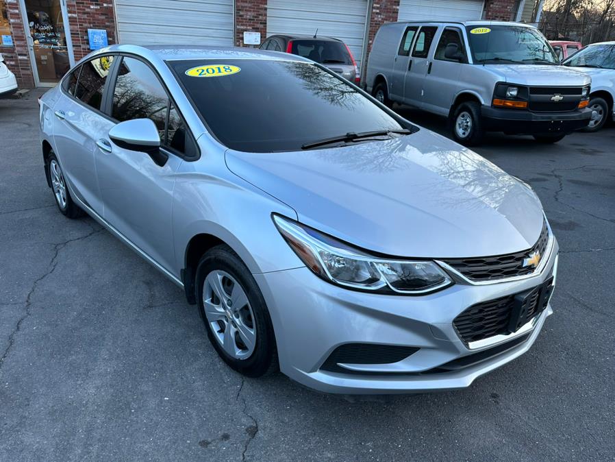 2018 Chevrolet Cruze 4dr Sdn 1.4L LS w/1SB, available for sale in New Britain, Connecticut | Central Auto Sales & Service. New Britain, Connecticut