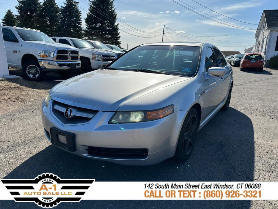 2006 Acura TL 4dr Sdn AT Navigation System, available for sale in East Windsor, Connecticut | A1 Auto Sale LLC. East Windsor, Connecticut