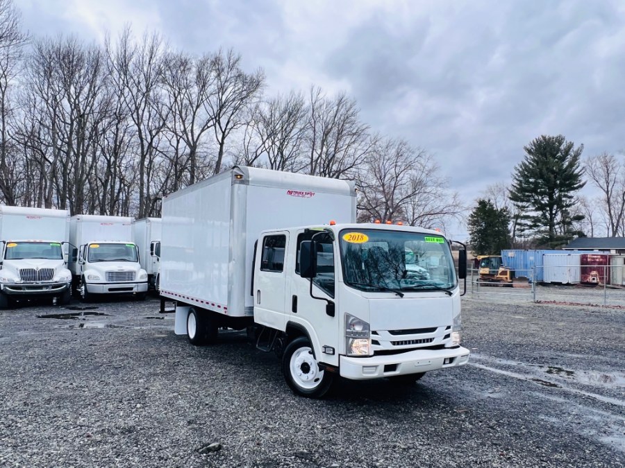 2018 ISUZU NPR CHEVROLET 4500 LCF Gas 16 FEET DRY BOX + CREW CAB + NO CDL, available for sale in South Amboy, New Jersey | NJ Truck Spot. South Amboy, New Jersey 2018 ISUZU NPR CHEVROLET 4500 LCF Gas 16 FEET DRY BOX + CREW CAB + NO CDL, available for sale in South Amboy, New Jersey | NJ Truck Spot. South Amboy, New Jersey