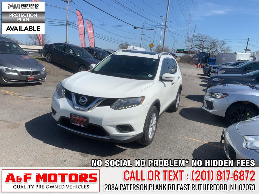 2015 Nissan Rogue AWD 4dr SL, available for sale in East Rutherford, New Jersey | A&F Motors LLC. East Rutherford, New Jersey