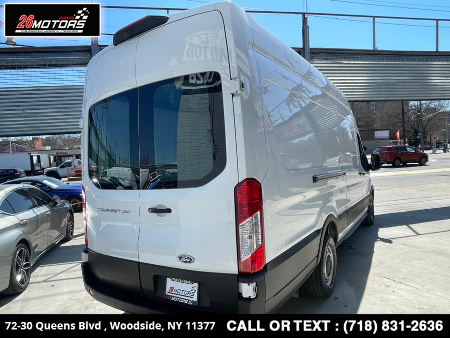 2021 Ford Transit Cargo Van T-250 148" EL Hi Rf 9070 GVWR RWD, available for sale in Woodside, New York | 26 Motors Queens. Woodside, New York 2021 Ford Transit Cargo Van T-250 148" EL Hi Rf 9070 GVWR RWD, available for sale in Woodside, New York | 26 Motors Queens. Woodside, New York