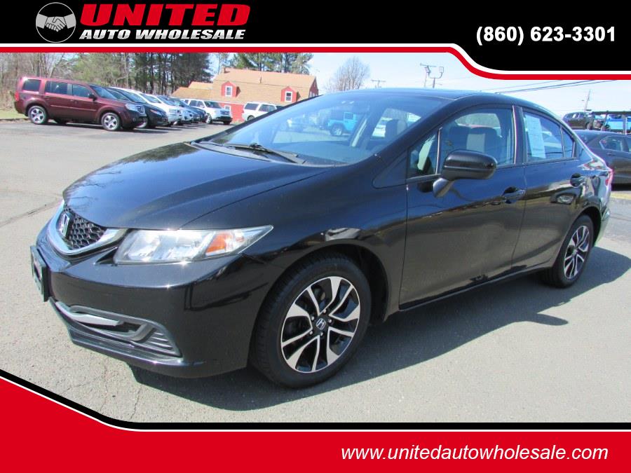 2015 Honda Civic Sedan 4dr CVT EX, available for sale in East Windsor, Connecticut | United Auto Sales of E Windsor, Inc. East Windsor, Connecticut 2015 Honda Civic Sedan 4dr CVT EX, available for sale in East Windsor, Connecticut | United Auto Sales of E Windsor, Inc. East Windsor, Connecticut