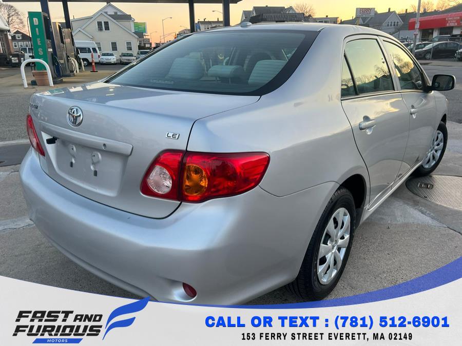 2009 Toyota Corolla 4dr Sdn Auto LE (Natl), available for sale in Everett, Massachusetts | Fast & Furious Motors. Everett, Massachusetts 2009 Toyota Corolla 4dr Sdn Auto LE (Natl), available for sale in Everett, Massachusetts | Fast & Furious Motors. Everett, Massachusetts