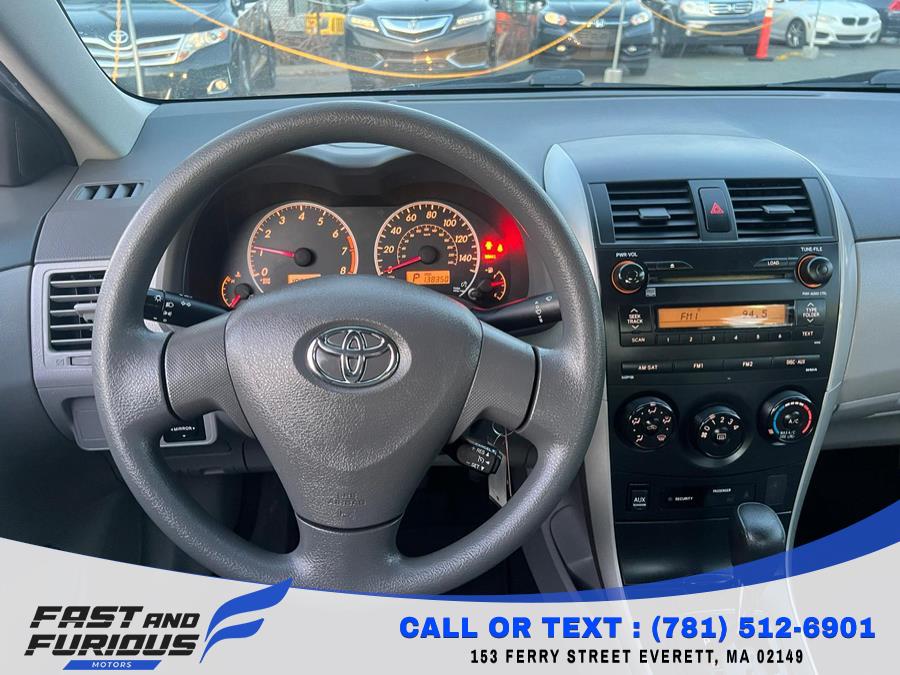 2009 Toyota Corolla 4dr Sdn Auto LE (Natl), available for sale in Everett, Massachusetts | Fast & Furious Motors. Everett, Massachusetts 2009 Toyota Corolla 4dr Sdn Auto LE (Natl), available for sale in Everett, Massachusetts | Fast & Furious Motors. Everett, Massachusetts