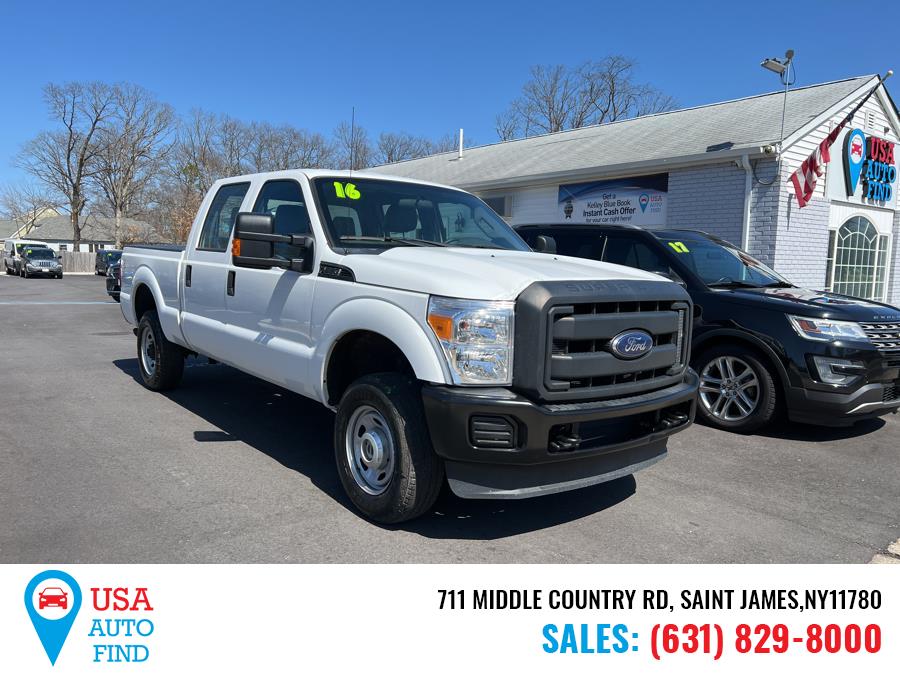 2016 Ford Super Duty F-250 SRW 4WD Crew Cab 156" XL, available for sale in Saint James, New York | USA Auto Find. Saint James, New York