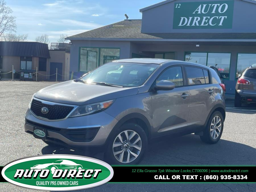 2015 Kia Sportage AWD 4dr LX, available for sale in Windsor Locks, Connecticut | Auto Direct LLC. Windsor Locks, Connecticut