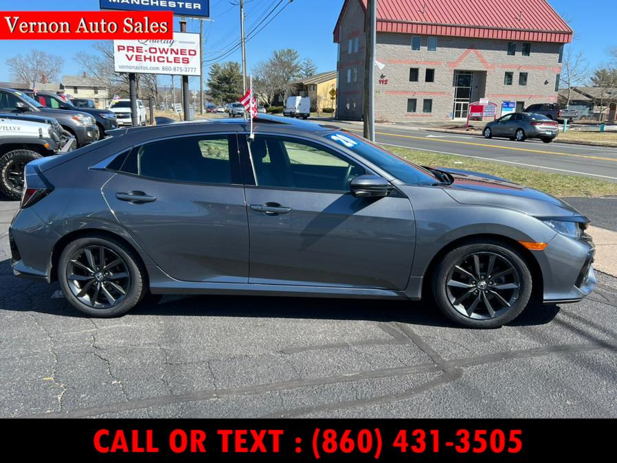 2020 Honda Civic Hatchback EX CVT, available for sale in Manchester, Connecticut | Vernon Auto Sale & Service. Manchester, Connecticut 2020 Honda Civic Hatchback EX CVT, available for sale in Manchester, Connecticut | Vernon Auto Sale & Service. Manchester, Connecticut