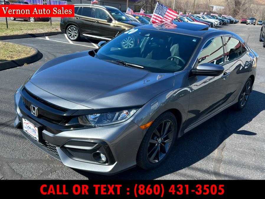2020 Honda Civic Hatchback EX CVT, available for sale in Manchester, Connecticut | Vernon Auto Sale & Service. Manchester, Connecticut 2020 Honda Civic Hatchback EX CVT, available for sale in Manchester, Connecticut | Vernon Auto Sale & Service. Manchester, Connecticut
