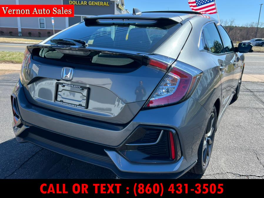 2020 Honda Civic Hatchback EX CVT, available for sale in Manchester, Connecticut | Vernon Auto Sale & Service. Manchester, Connecticut 2020 Honda Civic Hatchback EX CVT, available for sale in Manchester, Connecticut | Vernon Auto Sale & Service. Manchester, Connecticut