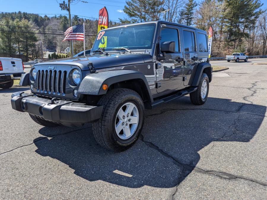 2017 Jeep Wrangler Unlimited Sport 4x4, available for sale in Thomaston, CT
