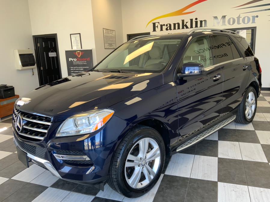 2015 Mercedes-Benz M-Class 4MATIC 4dr ML350, available for sale in Hartford, Connecticut | Franklin Motors Auto Sales LLC. Hartford, Connecticut