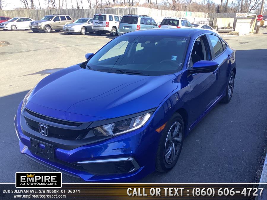 2019 Honda Civic Sedan LX CVT, available for sale in S.Windsor, Connecticut | Empire Auto Wholesalers. S.Windsor, Connecticut 2019 Honda Civic Sedan LX CVT, available for sale in S.Windsor, Connecticut | Empire Auto Wholesalers. S.Windsor, Connecticut