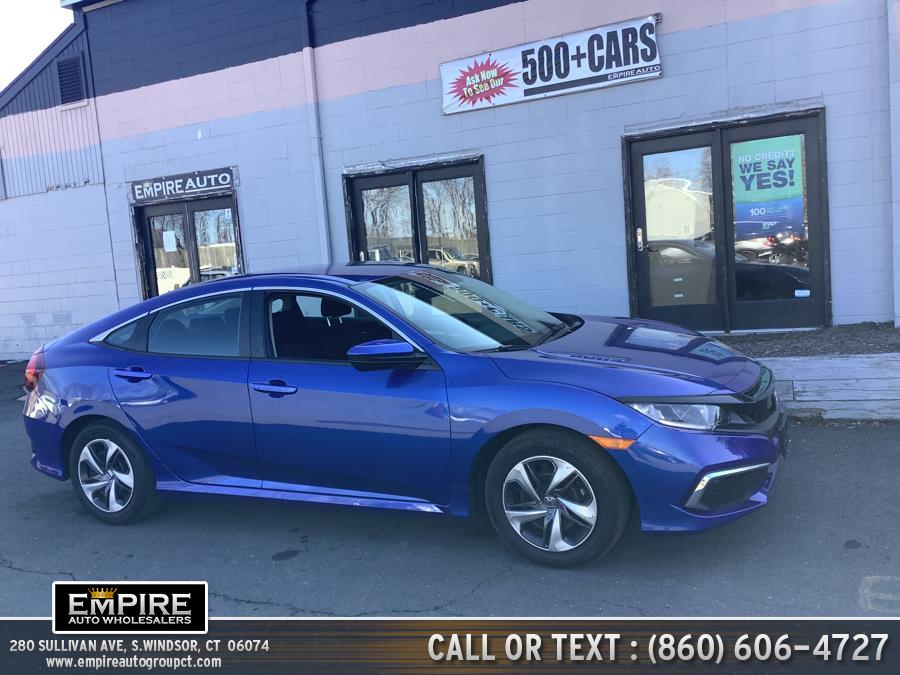 2019 Honda Civic Sedan LX CVT, available for sale in S.Windsor, Connecticut | Empire Auto Wholesalers. S.Windsor, Connecticut 2019 Honda Civic Sedan LX CVT, available for sale in S.Windsor, Connecticut | Empire Auto Wholesalers. S.Windsor, Connecticut