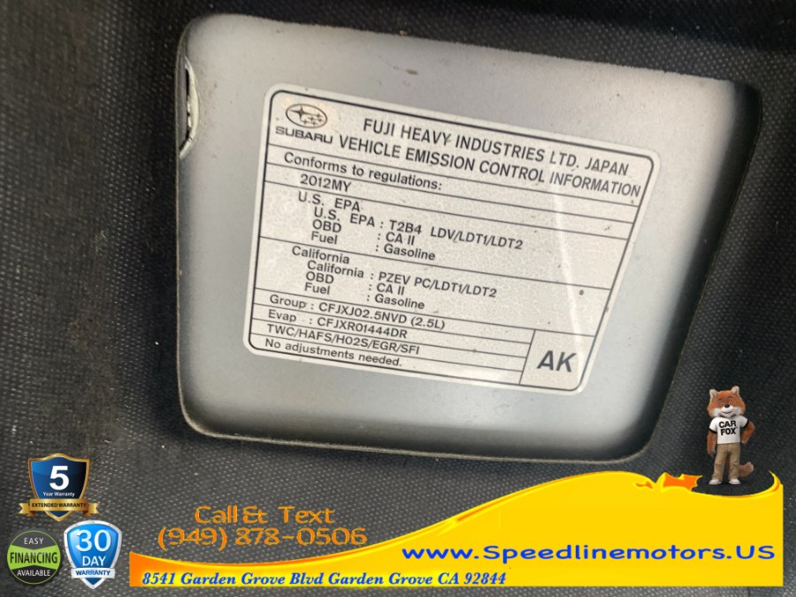 2012 Subaru Outback 4dr Wgn H4 Auto 2.5i Limited, available for sale in Garden Grove, California | Speedline Motors. Garden Grove, California 2012 Subaru Outback 4dr Wgn H4 Auto 2.5i Limited, available for sale in Garden Grove, California | Speedline Motors. Garden Grove, California
