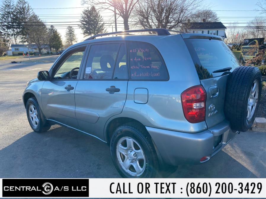 2005 Toyota RAV4 4dr Auto 4WD (Natl), available for sale in East Windsor, Connecticut | Central A/S LLC. East Windsor, Connecticut 2005 Toyota RAV4 4dr Auto 4WD (Natl), available for sale in East Windsor, Connecticut | Central A/S LLC. East Windsor, Connecticut