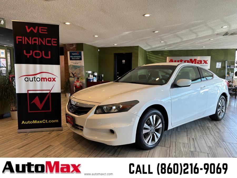2012 Honda Accord Cpe 2dr I4 Auto LX-S, available for sale in West Hartford, Connecticut | AutoMax. West Hartford, Connecticut