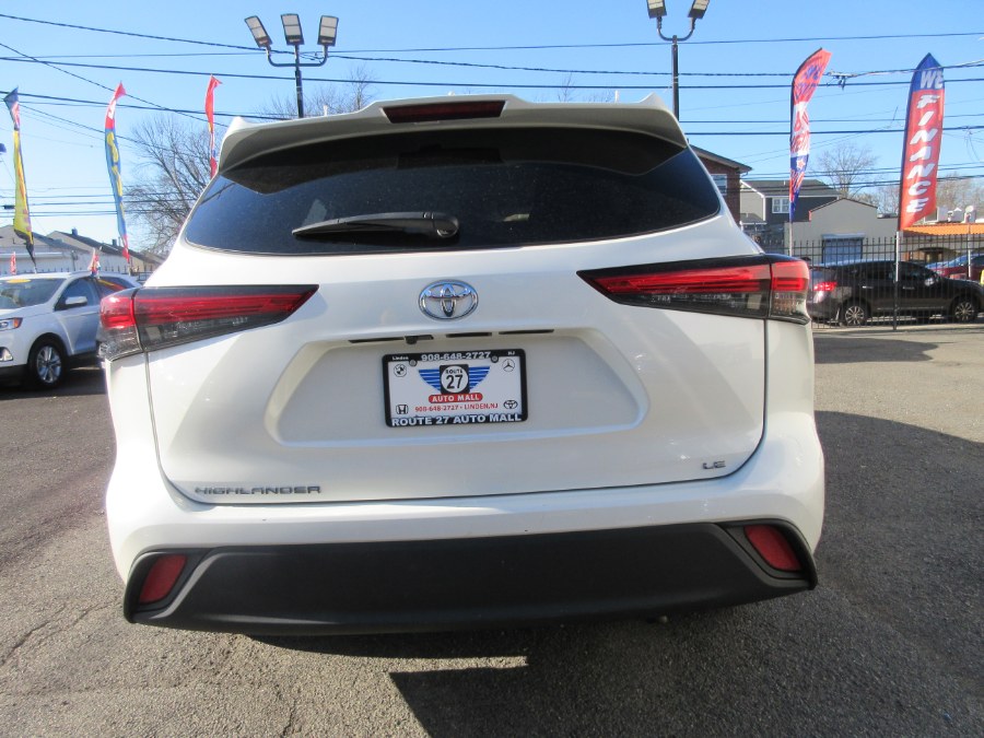 2021 Toyota Highlander LE FWD (Natl), available for sale in Linden, New Jersey | Route 27 Auto Mall. Linden, New Jersey 2021 Toyota Highlander LE FWD (Natl), available for sale in Linden, New Jersey | Route 27 Auto Mall. Linden, New Jersey
