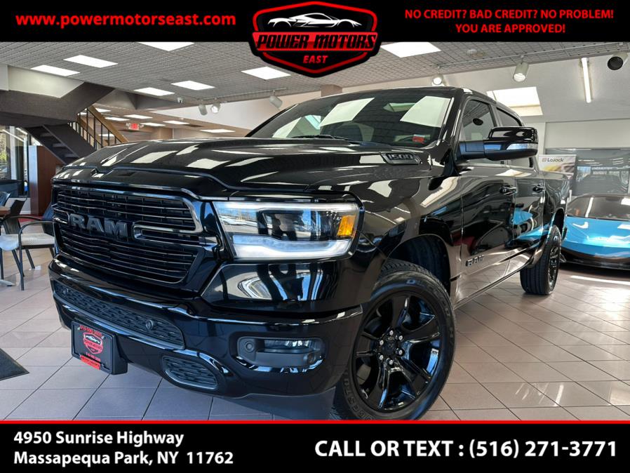 2019 Ram 1500 Big Horn/Lone Star 4x4 Crew Cab 5''7" Box, available for sale in Massapequa Park, New York | Power Motors East. Massapequa Park, New York 2019 Ram 1500 Big Horn/Lone Star 4x4 Crew Cab 5''7" Box, available for sale in Massapequa Park, New York | Power Motors East. Massapequa Park, New York