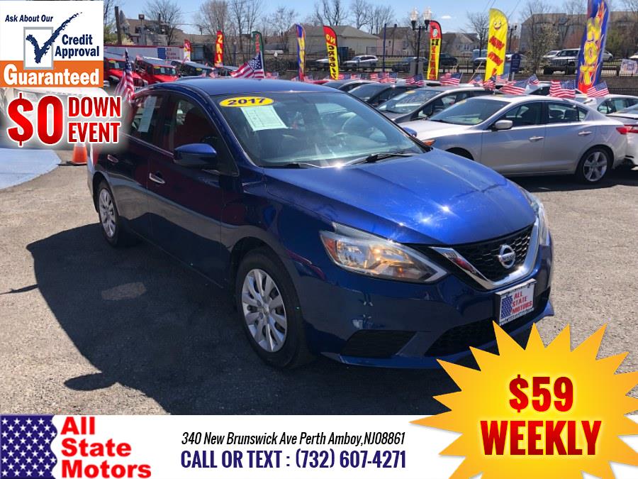 2017 Nissan Sentra SV CVT, available for sale in Perth Amboy, New Jersey | All State Motor Inc. Perth Amboy, New Jersey 2017 Nissan Sentra SV CVT, available for sale in Perth Amboy, New Jersey | All State Motor Inc. Perth Amboy, New Jersey