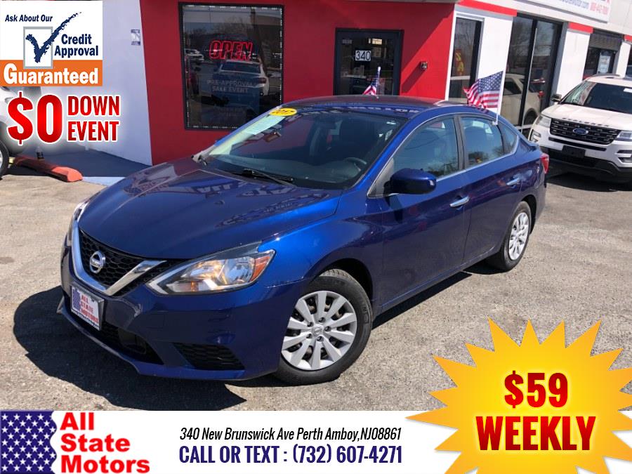 2017 Nissan Sentra SV CVT, available for sale in Perth Amboy, New Jersey | All State Motor Inc. Perth Amboy, New Jersey 2017 Nissan Sentra SV CVT, available for sale in Perth Amboy, New Jersey | All State Motor Inc. Perth Amboy, New Jersey