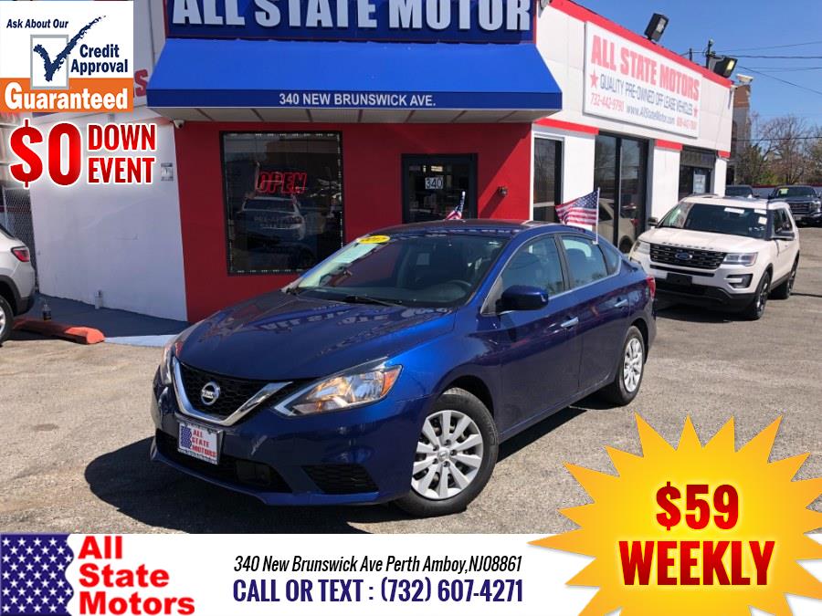 2017 Nissan Sentra SV CVT, available for sale in Perth Amboy, New Jersey | All State Motor Inc. Perth Amboy, New Jersey