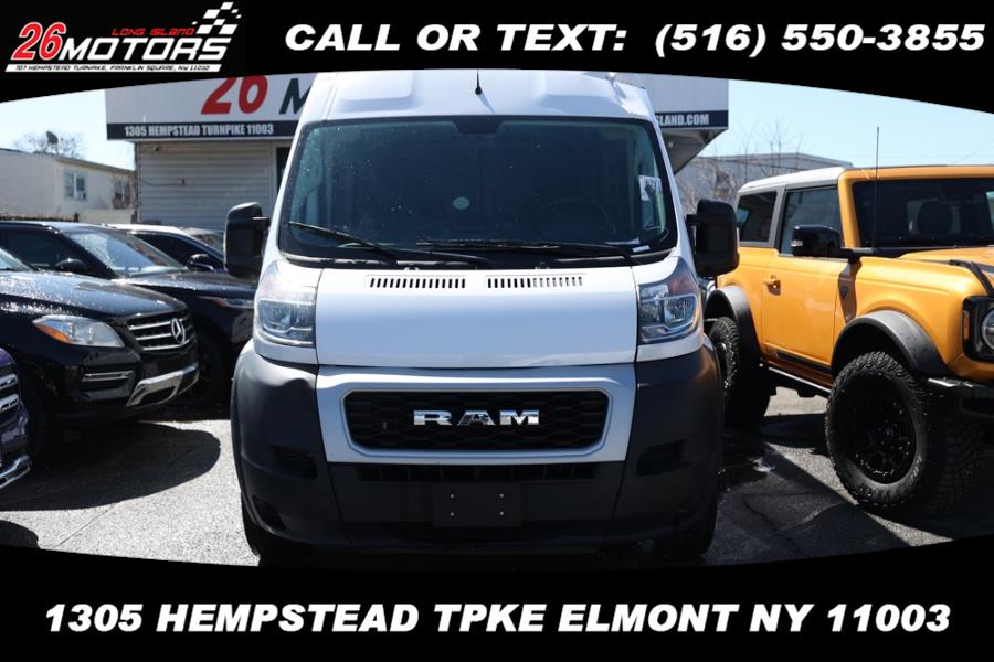 2021 Ram ProMaster Cargo Van 2500 High Roof 159" WB, available for sale in ELMONT, New York | 26 Motors Long Island. ELMONT, New York