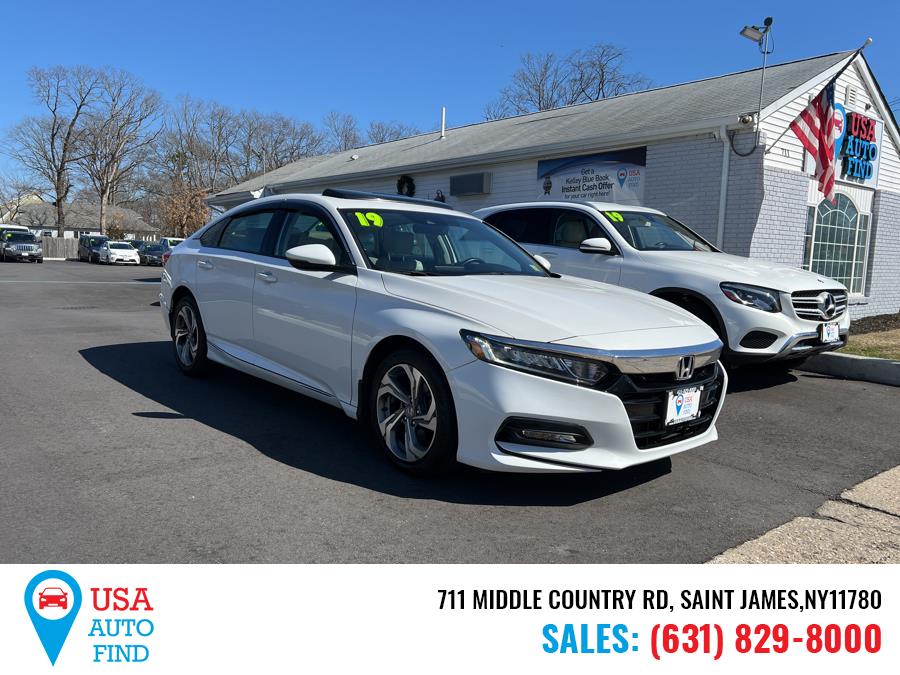 2019 Honda Accord Sedan EX-L 1.5T CVT, available for sale in Saint James, New York | USA Auto Find. Saint James, New York