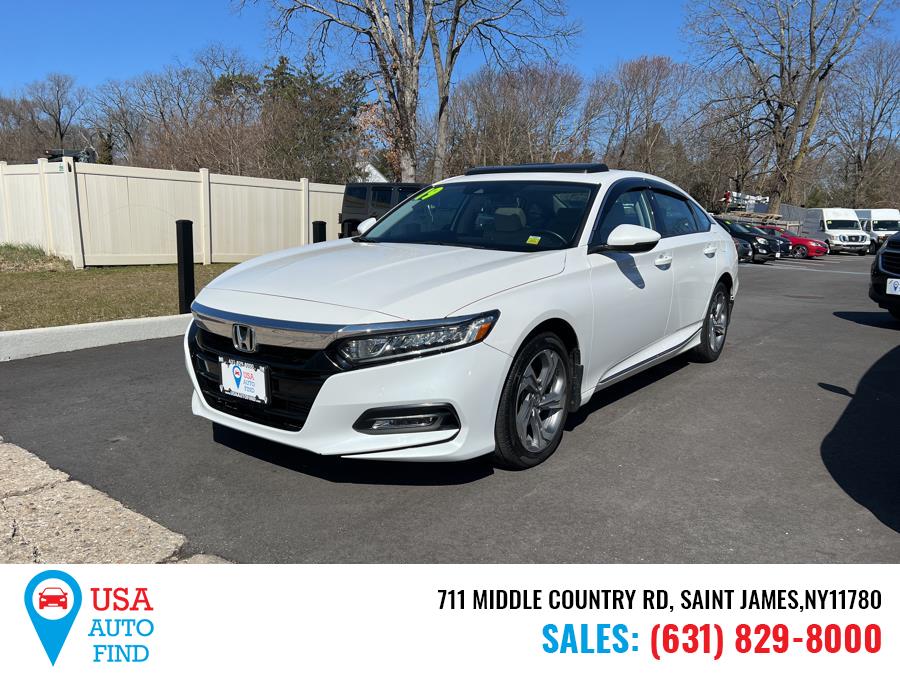 2019 Honda Accord Sedan EX-L 1.5T CVT, available for sale in Saint James, New York | USA Auto Find. Saint James, New York 2019 Honda Accord Sedan EX-L 1.5T CVT, available for sale in Saint James, New York | USA Auto Find. Saint James, New York