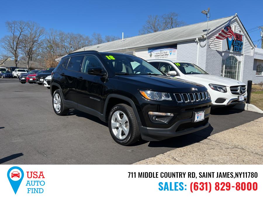 2018 Jeep Compass Latitude 4x4, available for sale in Saint James, New York | USA Auto Find. Saint James, New York 2018 Jeep Compass Latitude 4x4, available for sale in Saint James, New York | USA Auto Find. Saint James, New York