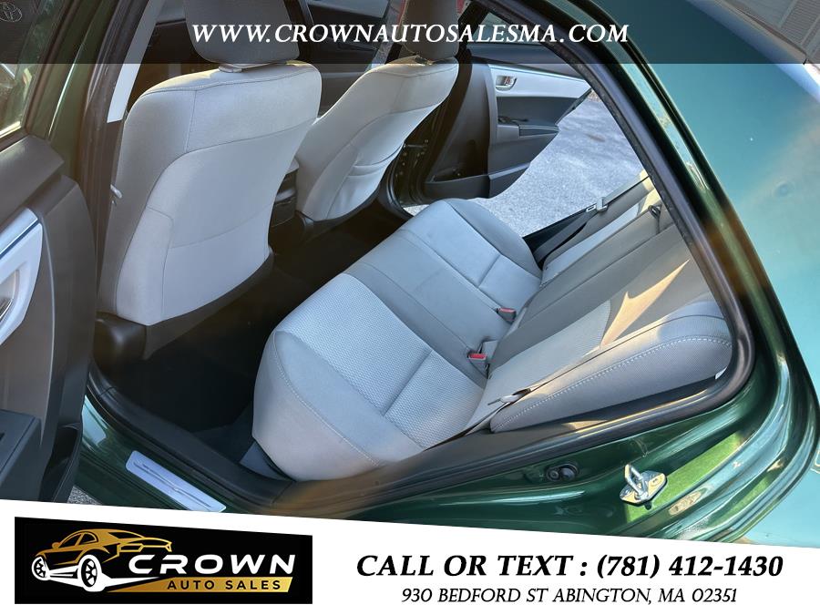 2016 Toyota Corolla 4dr Sdn CVT LE Plus (Natl), available for sale in Abington, Massachusetts | Crown Auto Sales. Abington, Massachusetts 2016 Toyota Corolla 4dr Sdn CVT LE Plus (Natl), available for sale in Abington, Massachusetts | Crown Auto Sales. Abington, Massachusetts
