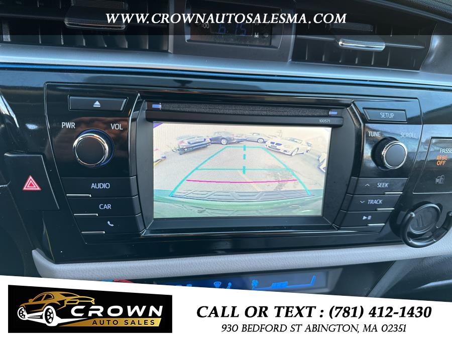 2016 Toyota Corolla 4dr Sdn CVT LE Plus (Natl), available for sale in Abington, Massachusetts | Crown Auto Sales. Abington, Massachusetts 2016 Toyota Corolla 4dr Sdn CVT LE Plus (Natl), available for sale in Abington, Massachusetts | Crown Auto Sales. Abington, Massachusetts