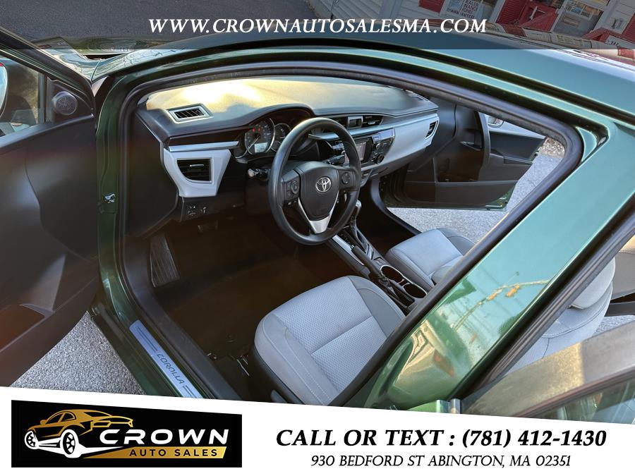 2016 Toyota Corolla 4dr Sdn CVT LE Plus (Natl), available for sale in Abington, Massachusetts | Crown Auto Sales. Abington, Massachusetts 2016 Toyota Corolla 4dr Sdn CVT LE Plus (Natl), available for sale in Abington, Massachusetts | Crown Auto Sales. Abington, Massachusetts