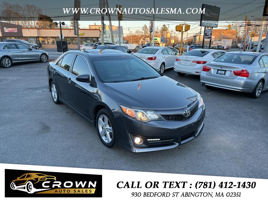 2012 Toyota Camry 4dr Sdn I4 Auto SE Sport Limited Edition (Natl), available for sale in Abington, Massachusetts | Crown Auto Sales. Abington, Massachusetts 2012 Toyota Camry 4dr Sdn I4 Auto SE Sport Limited Edition (Natl), available for sale in Abington, Massachusetts | Crown Auto Sales. Abington, Massachusetts