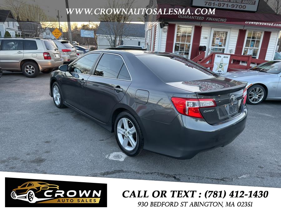 2012 Toyota Camry 4dr Sdn I4 Auto SE Sport Limited Edition (Natl), available for sale in Abington, Massachusetts | Crown Auto Sales. Abington, Massachusetts 2012 Toyota Camry 4dr Sdn I4 Auto SE Sport Limited Edition (Natl), available for sale in Abington, Massachusetts | Crown Auto Sales. Abington, Massachusetts