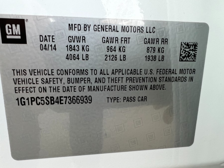 2014 Chevrolet Cruze 4dr Sdn Auto 1LT, available for sale in Bristol, Connecticut | Bristol Auto Center LLC. Bristol, Connecticut 2014 Chevrolet Cruze 4dr Sdn Auto 1LT, available for sale in Bristol, Connecticut | Bristol Auto Center LLC. Bristol, Connecticut