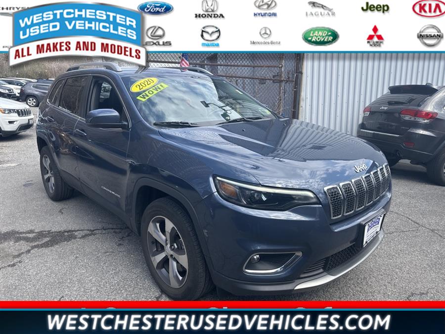 2020 Jeep Cherokee Limited, available for sale in White Plains, New York | Westchester Used Vehicles. White Plains, New York