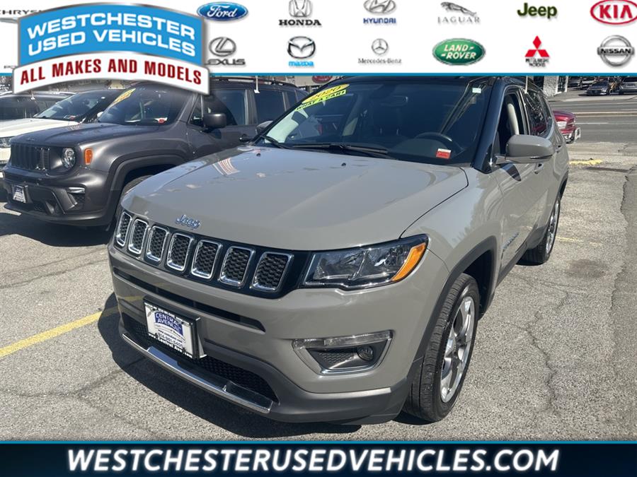 2020 Jeep Compass Limited, available for sale in White Plains, New York | Westchester Used Vehicles. White Plains, New York 2020 Jeep Compass Limited, available for sale in White Plains, New York | Westchester Used Vehicles. White Plains, New York