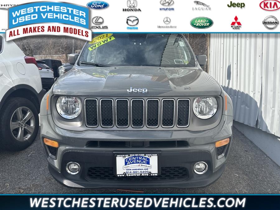 2021 Jeep Renegade Limited, available for sale in White Plains, New York | Westchester Used Vehicles. White Plains, New York 2021 Jeep Renegade Limited, available for sale in White Plains, New York | Westchester Used Vehicles. White Plains, New York