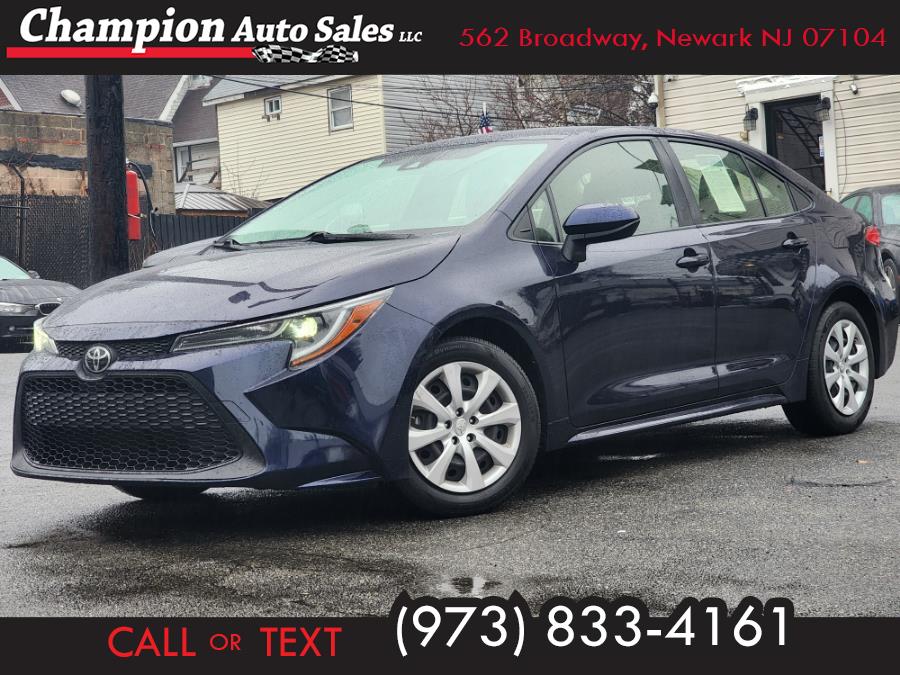 2020 Toyota Corolla LE CVT (Natl), available for sale in Newark, New Jersey | Champion Auto Sales. Newark, New Jersey 2020 Toyota Corolla LE CVT (Natl), available for sale in Newark, New Jersey | Champion Auto Sales. Newark, New Jersey