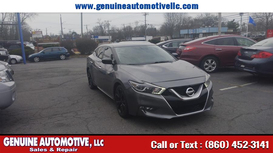 2016 Nissan Maxima 4dr Sdn 3.5 S, available for sale in East Hartford, Connecticut | Genuine Automotive LLC. East Hartford, Connecticut 2016 Nissan Maxima 4dr Sdn 3.5 S, available for sale in East Hartford, Connecticut | Genuine Automotive LLC. East Hartford, Connecticut
