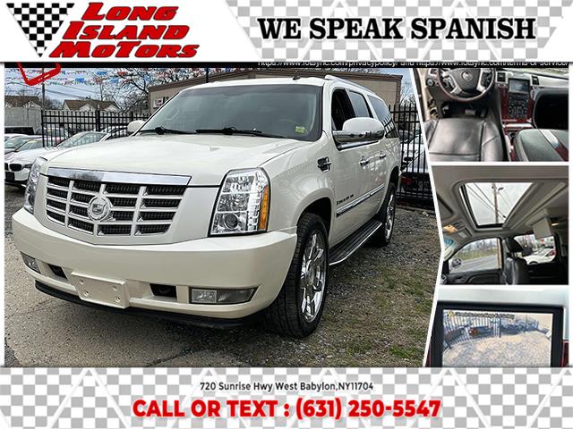 2008 Cadillac Escalade ESV AWD 4dr, available for sale in West Babylon, New York | Long Island Motors. West Babylon, New York