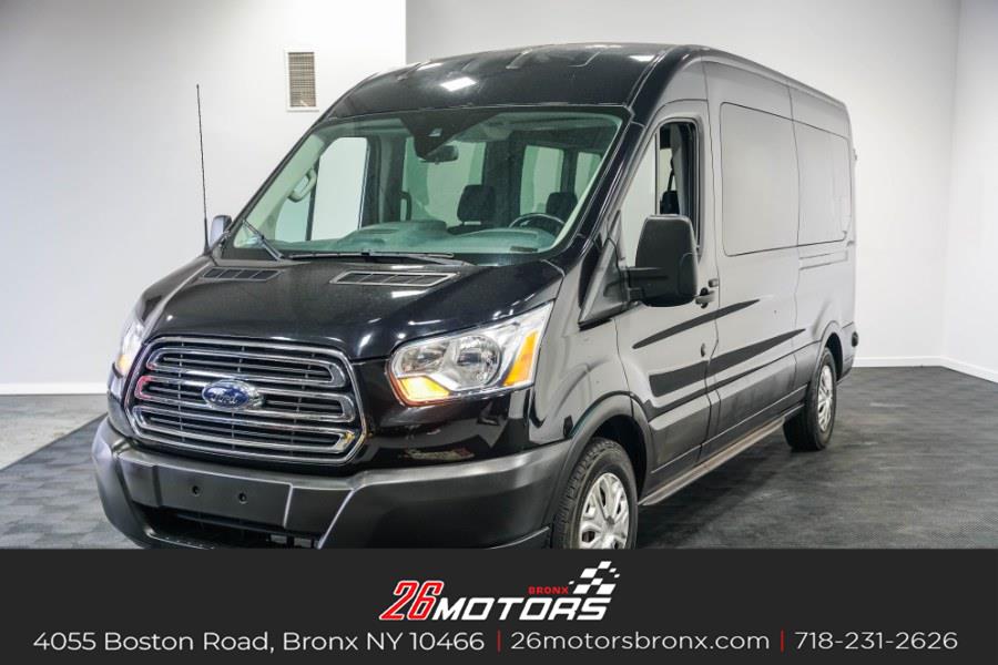 2019 Ford Transit Passenger Wagon T-350 148" Med Roof XLT Sliding RH Dr, available for sale in Bronx, New York | 26 Motors Auto Group. Bronx, New York 2019 Ford Transit Passenger Wagon T-350 148" Med Roof XLT Sliding RH Dr, available for sale in Bronx, New York | 26 Motors Auto Group. Bronx, New York