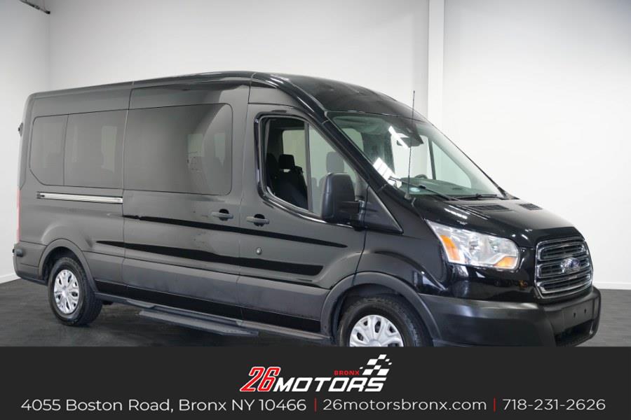 2019 Ford Transit Passenger Wagon T-350 148" Med Roof XLT Sliding RH Dr, available for sale in Bronx, New York | 26 Motors Auto Group. Bronx, New York 2019 Ford Transit Passenger Wagon T-350 148" Med Roof XLT Sliding RH Dr, available for sale in Bronx, New York | 26 Motors Auto Group. Bronx, New York
