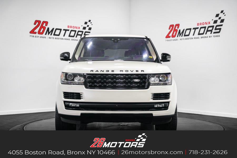 2017 Land Rover Range Rover V8 Supercharged Autobiography LWB, available for sale in Bronx, New York | 26 Motors Auto Group. Bronx, New York 2017 Land Rover Range Rover V8 Supercharged Autobiography LWB, available for sale in Bronx, New York | 26 Motors Auto Group. Bronx, New York